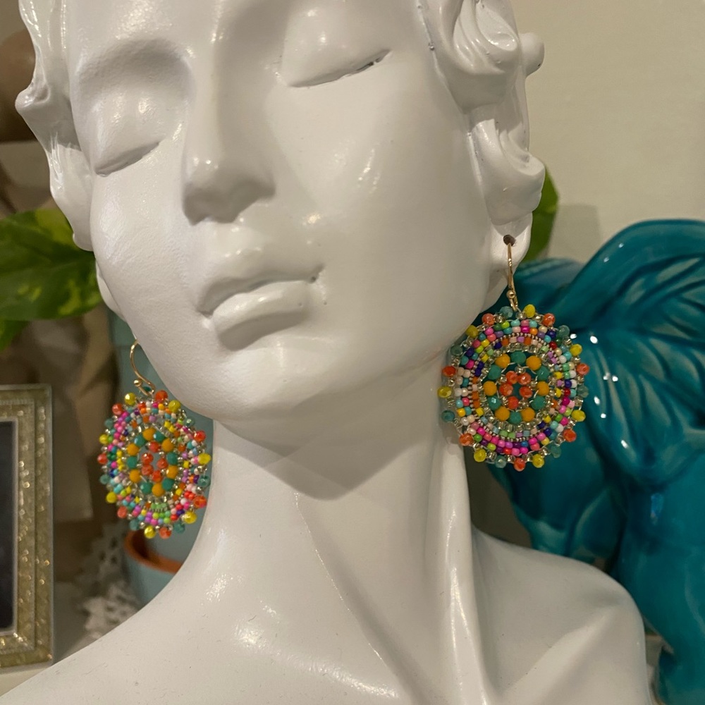 Colorful earrings - Picture 3 of 5